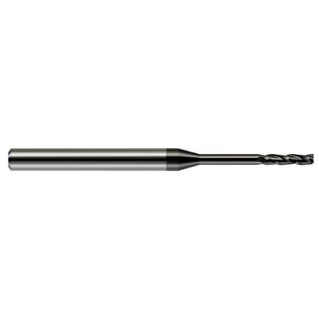 Miniature End Mill - 3 Flute - Square, 0.0350, Length Of Cut: 0.1750